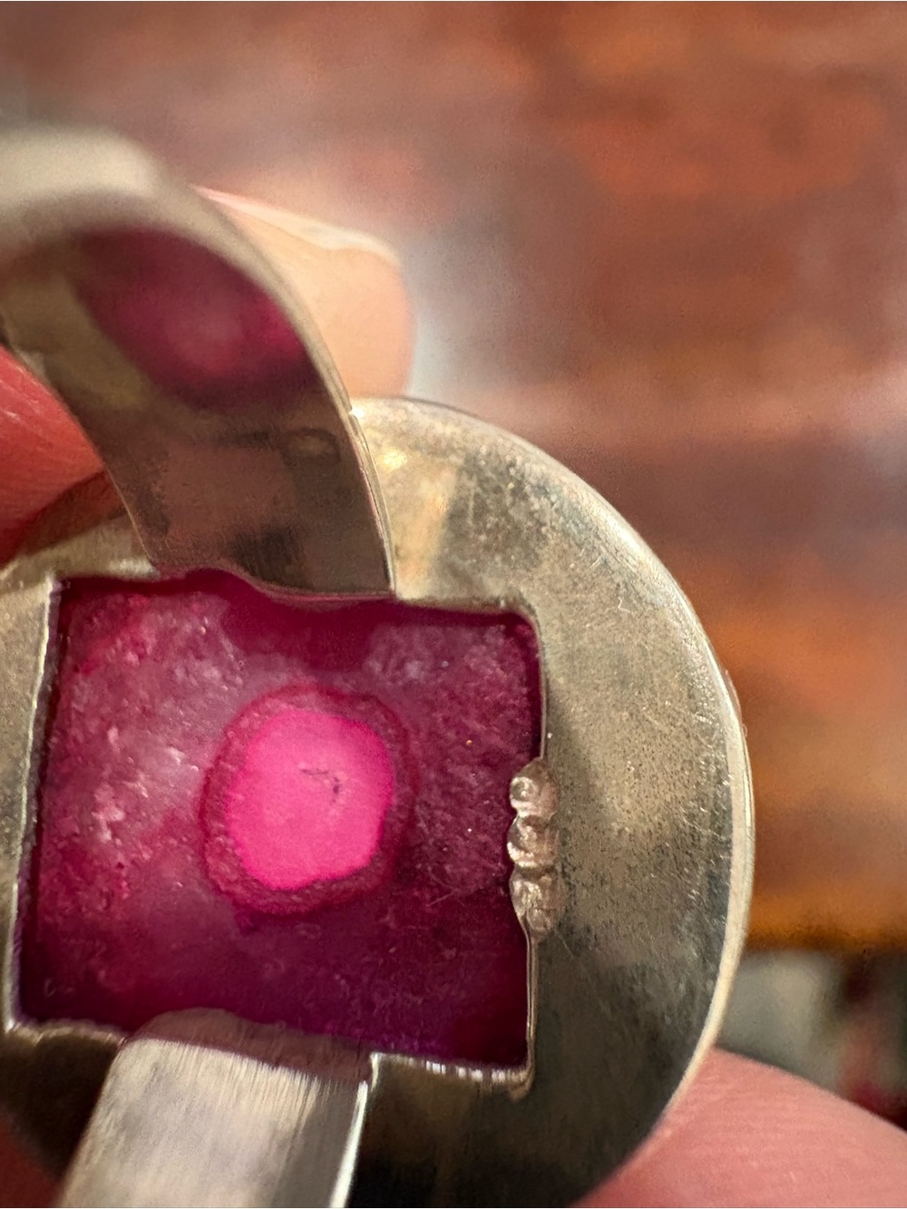 Pink Druzy Statement Ring - Unbranded Women's Jewelry - Picture 4 of 4
